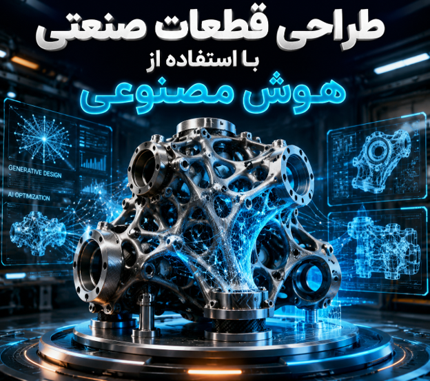 طراحی قطعات صنعتی با هوش مصنوعی؛ تحول نسل جدید مهندسی و تولید