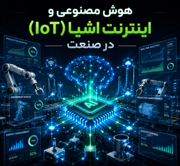 هوش مصنوعی و اینترنت اشیا در صنعت؛ انقلاب کارخانه‌های هوشمند