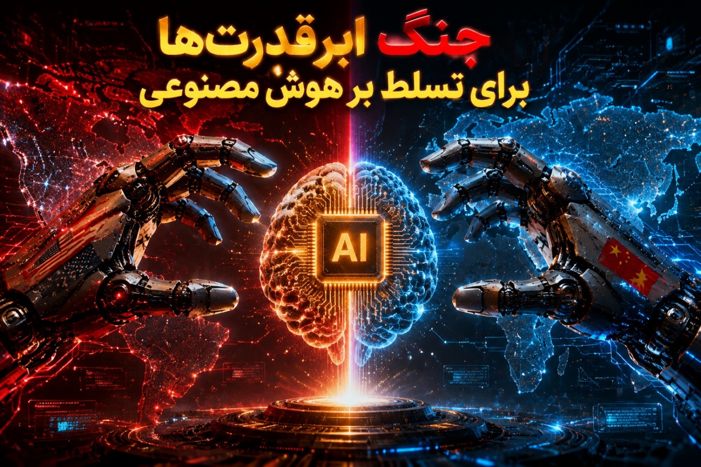 جنگ ابرقدرت‌ها برای تسلط بر هوش مصنوعی؛ رقابت پنهان قرن ۲۱