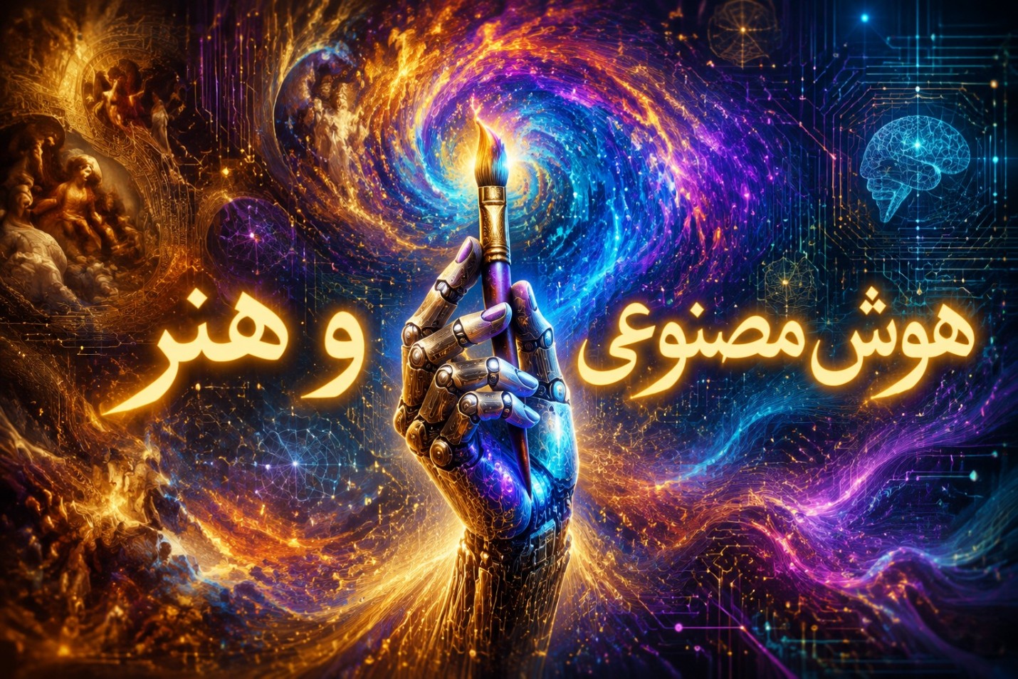 هوش مصنوعی و هنر | آیا ماشین خلاق است؟