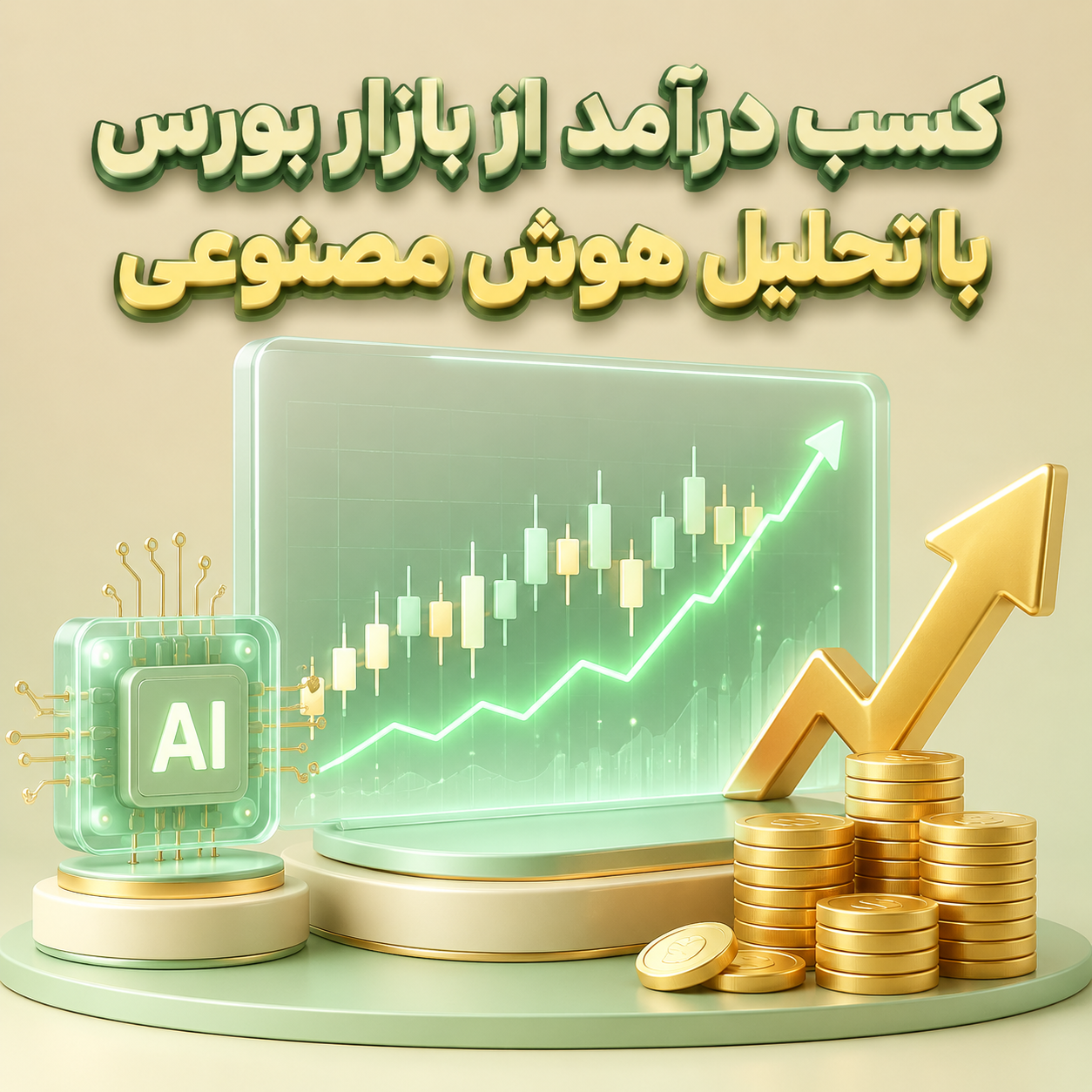 کسب درآمد از بازار بورس با تحلیل هوش مصنوعی