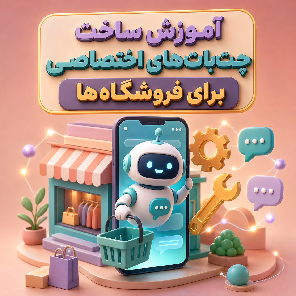 آموزش ساخت چت‌بات اختصاصی برای فروشگاه‌ها