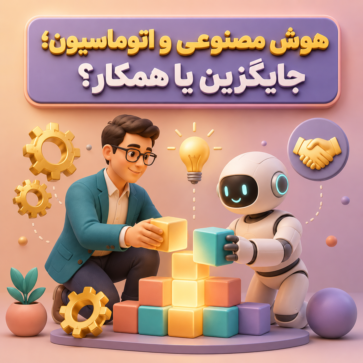 هوش مصنوعی و اتوماسیون؛ جایگزین یا همکار؟