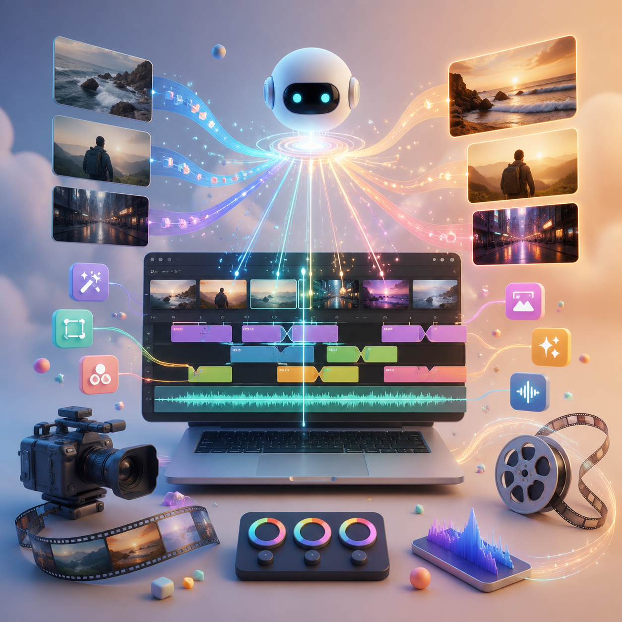 آموزش ویرایش حرفه‌ای ویدیو با هوش مصنوعی