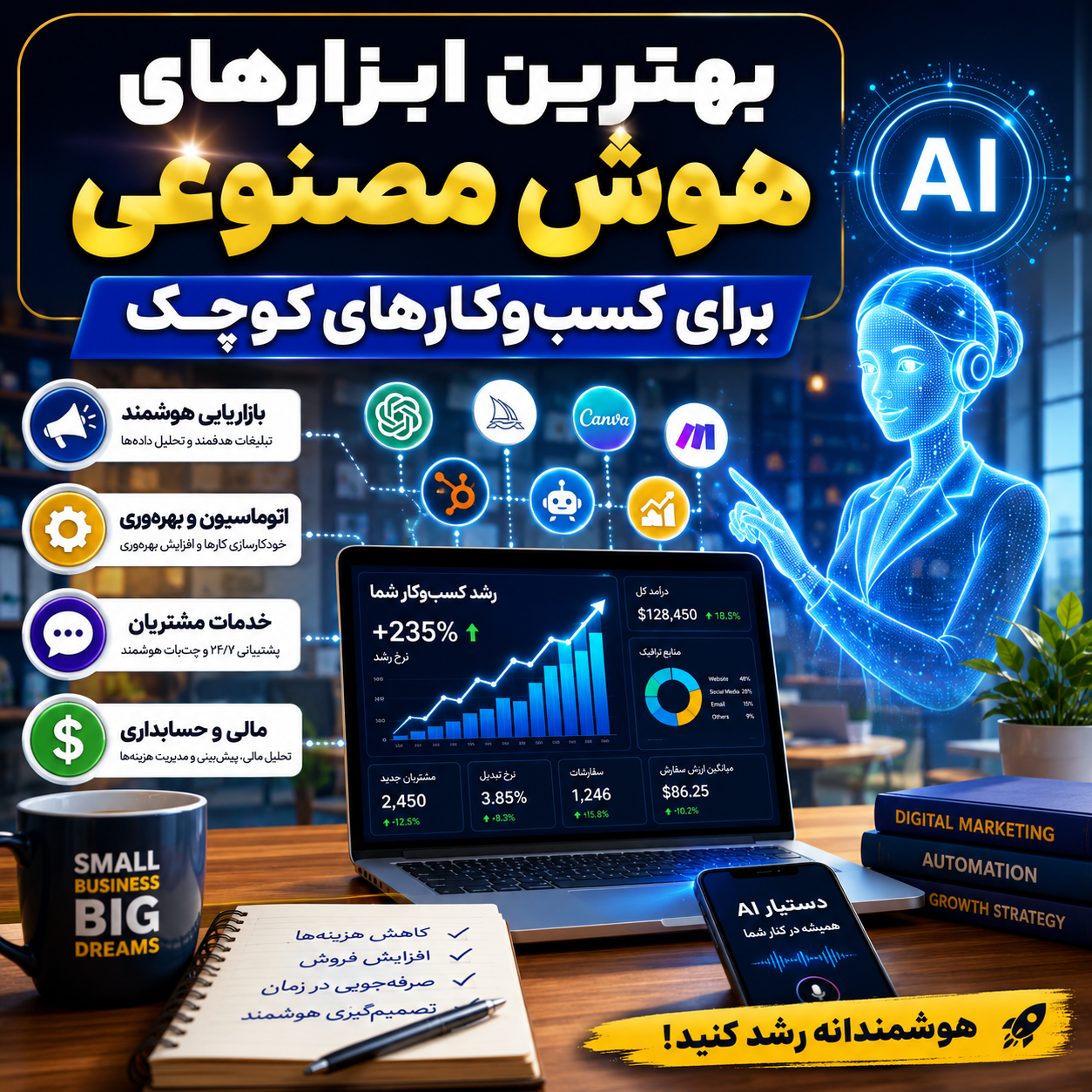بهترین ابزارهای AI برای برنامه‌نویسان (کدنویسی سریع)