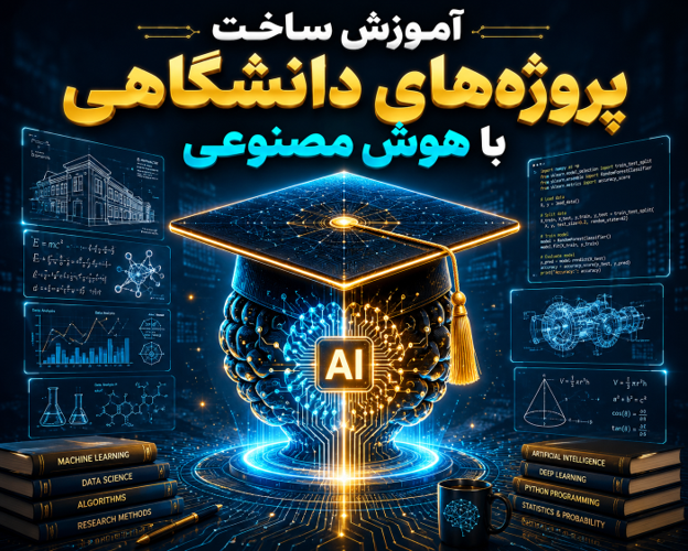 آموزش ساخت پروژه‌های دانشگاهی با هوش مصنوعی