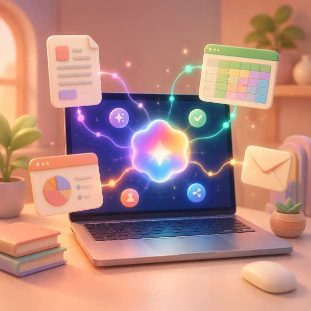آموزش استفاده از هوش مصنوعی در محیط کار گوگل (Google Workspace)