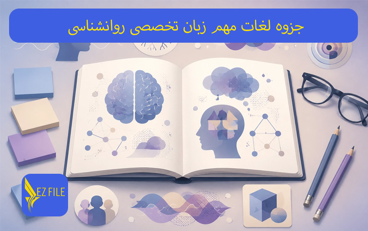 جزوه لغات مهم زبان تخصصی روانشناسی
