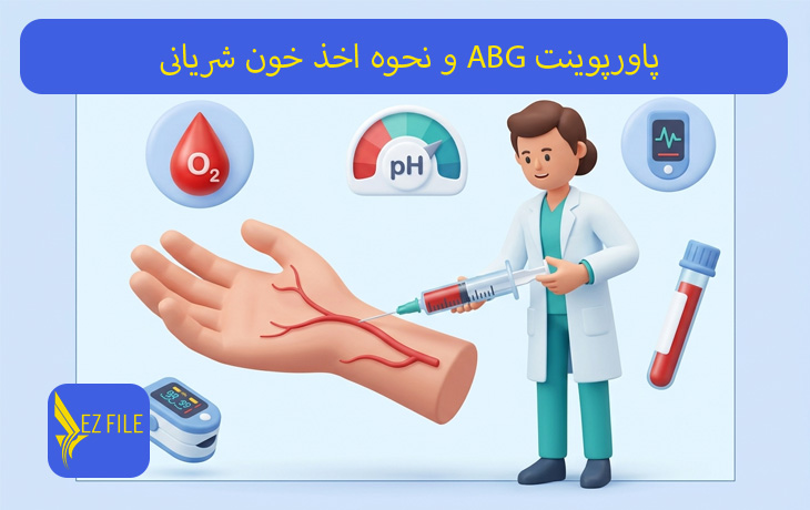 پاورپوینت ABG و نحوه اخذ خون شریانی