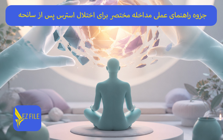 جزوه راهنمای عملی مداخله مختصر برای اختلال استرس پس از سانحه